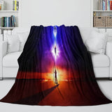 Carica l&#39;immagine nel visualizzatore Galleria, The Marvels Blanket Flannel Fleece Throw Room Decoration