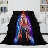 Carica l&#39;immagine nel visualizzatore Galleria, The Marvels Blanket Flannel Fleece Throw Room Decoration