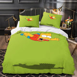 Laden Sie das Bild in den Galerie-Viewer, The Simpsons Pattern Duvet Cover Kids Bedding Set Without Filler