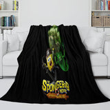 Laden Sie das Bild in den Galerie-Viewer, The SpongeBob Movie Search for SquarePants Blanket Flannel Throw Room Decoration
