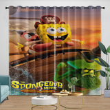 Laden Sie das Bild in den Galerie-Viewer, The SpongeBob Movie Search for SquarePants Curtains Blackout Window Drapes