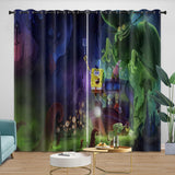 Laden Sie das Bild in den Galerie-Viewer, The SpongeBob Movie Search for SquarePants Curtains Blackout Window Drapes