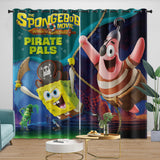 Laden Sie das Bild in den Galerie-Viewer, The SpongeBob Movie Search for SquarePants Curtains Blackout Window Drapes
