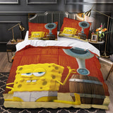 Load image into Gallery viewer, The SpongeBob Movie Search for SquarePants Duvet Cover Bedding Set Without Filler