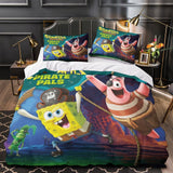 Load image into Gallery viewer, The SpongeBob Movie Search for SquarePants Duvet Cover Bedding Set Without Filler