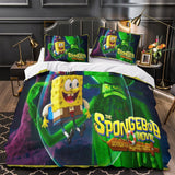 Load image into Gallery viewer, The SpongeBob Movie Search for SquarePants Duvet Cover Bedding Set Without Filler