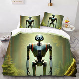Load image into Gallery viewer, The Wild Robot Roz Brightbill Bedding Set Pattern Kids Quilt Cover Without Filler