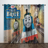 Load image into Gallery viewer, Thomas &amp; Friends Curtains Pattern Blackout Window Drapes