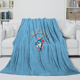 Laden Sie das Bild in den Galerie-Viewer, Toronto Blue Jays Blanket Flannel Throw Room Decoration