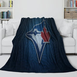 Laden Sie das Bild in den Galerie-Viewer, Toronto Blue Jays Blanket Flannel Throw Room Decoration