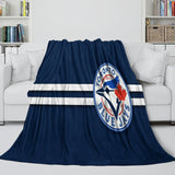 Laden Sie das Bild in den Galerie-Viewer, Toronto Blue Jays Blanket Flannel Throw Room Decoration