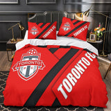 Carica l&#39;immagine nel visualizzatore Galleria, Toronto FC Bedding Set Duvet Cover Without Filler