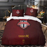 Carica l&#39;immagine nel visualizzatore Galleria, Toronto FC Bedding Set Duvet Cover Without Filler