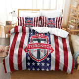Carica l&#39;immagine nel visualizzatore Galleria, Toronto FC Bedding Set Duvet Cover Without Filler