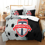 Carica l&#39;immagine nel visualizzatore Galleria, Toronto FC Bedding Set Duvet Cover Without Filler