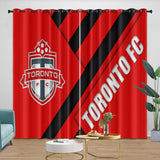 Laden Sie das Bild in den Galerie-Viewer, Toronto FC Vorhänge, Verdunkelungsvorhänge, Raumdekoration