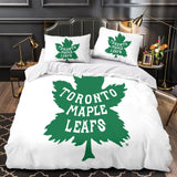Laden Sie das Bild in den Galerie-Viewer, Toronto Maple Leafs Bedding Set Quilt Duvet Cover Without Filler