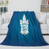 Load image into Gallery viewer, Toronto Maple Leafs Blanket Flannel Throw Kids Room Decoration