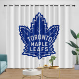 Laden Sie das Bild in den Galerie-Viewer, Toronto Maple Leafs Curtains Blackout Window Drapes Room Decoration