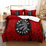 Load image into Gallery viewer, Toronto Raptors Bedding Set Duvet Cover Without Filler
