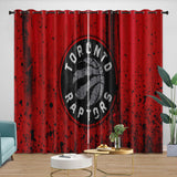 Carica l&#39;immagine nel visualizzatore Galleria, Toronto Raptors Curtains Blackout Window Drapes Room Decoration