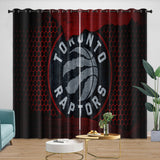 Carica l&#39;immagine nel visualizzatore Galleria, Toronto Raptors Curtains Blackout Window Drapes Room Decoration