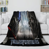 Laden Sie das Bild in den Galerie-Viewer, Transformers Blanket Flannel Throw Kids Room Decoration