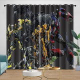Laden Sie das Bild in den Galerie-Viewer, Transformers Curtains Pattern Blackout Window Drapes Room Decoration