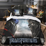 Load image into Gallery viewer, Transformers Duvet Cover Pattern Bedding Set Without Filler