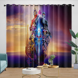 Laden Sie das Bild in den Galerie-Viewer, Transformers One Curtains Pattern Blackout Window Drapes
