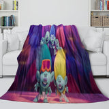 Load image into Gallery viewer, Trolls Adventure Blanket Flannel Fleece Throw Room Decoration