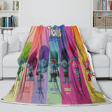 Load image into Gallery viewer, Trolls Adventure Blanket Flannel Fleece Throw Room Decoration