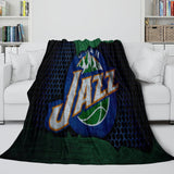 Charger l'image dans la visionneuse de la galerie, Utah Jazz Blanket Flannel Fleece Throw Room Decoration