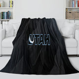 Charger l&#39;image dans la visionneuse de la galerie, Utah Mammoth Blanket Flannel Throw Kids Room Decoration
