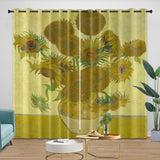 Load image into Gallery viewer, Van Gogh Painting Curtains Blackout Window Drapes Kids Room Decoration