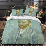Laden Sie das Bild in den Galerie-Viewer, Van Gogh Painting Duvet Cover Pattern Bedding Set Without Filler