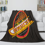 Charger l'image dans la visionneuse de la galerie, Vancouver Canucks Blanket Flannel Throw Kids Room Decoration