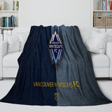 Carica l&#39;immagine nel visualizzatore Galleria, Vancouver Whitecaps FC Blanket Flannel Fleece Throw Room Decoration