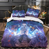 Charger l'image dans la visionneuse de la galerie, Vocaloid Miku Hatsune Bedding Set Duvet Cover Without Filler