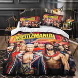 Load image into Gallery viewer, WWE Pattern Bedding Set Quilt Duvet Cover Without Filler