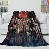 Laden Sie das Bild in den Galerie-Viewer, WWE Pattern Blanket Flannel Throw Kids Room Decoration