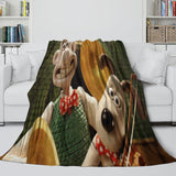 Laden Sie das Bild in den Galerie-Viewer, Wallace Gromit Blanket Flannel Throw Room Decoration