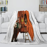 Laden Sie das Bild in den Galerie-Viewer, Wallace Gromit Blanket Flannel Throw Room Decoration
