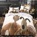 Load image into Gallery viewer, Wallace Gromit Duvet Cover Bedding Set Without Filler