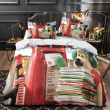 Load image into Gallery viewer, Wallace Gromit Duvet Cover Bedding Set Without Filler