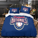 Load image into Gallery viewer, Washington Nationals Bedding Set Quilt Cover Without Filler