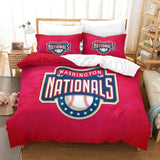 Load image into Gallery viewer, Washington Nationals Bedding Set Quilt Cover Without Filler