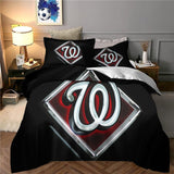 Load image into Gallery viewer, Washington Nationals Bedding Set Quilt Cover Without Filler