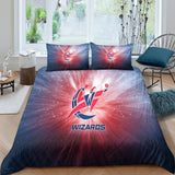 Carica l&#39;immagine nel visualizzatore Galleria, Washington Wizards Bedding Set Duvet Cover Without Filler