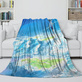 Load image into Gallery viewer, Weathering With You Blanket Flannel Throw Room Decoration